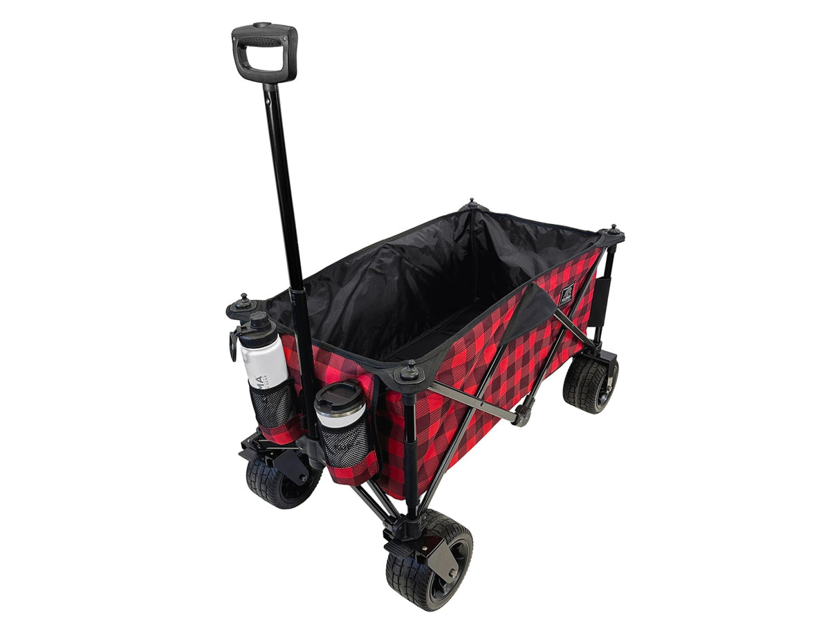 Kuma Outdoor Gear Kodiak Utility Cart Red/Black 894-KM-KUC-RB