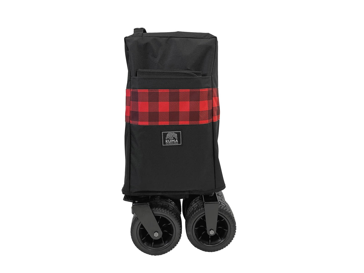 Kuma Outdoor Gear Kodiak Utility Cart Red/Black 894-KM-KUC-RB