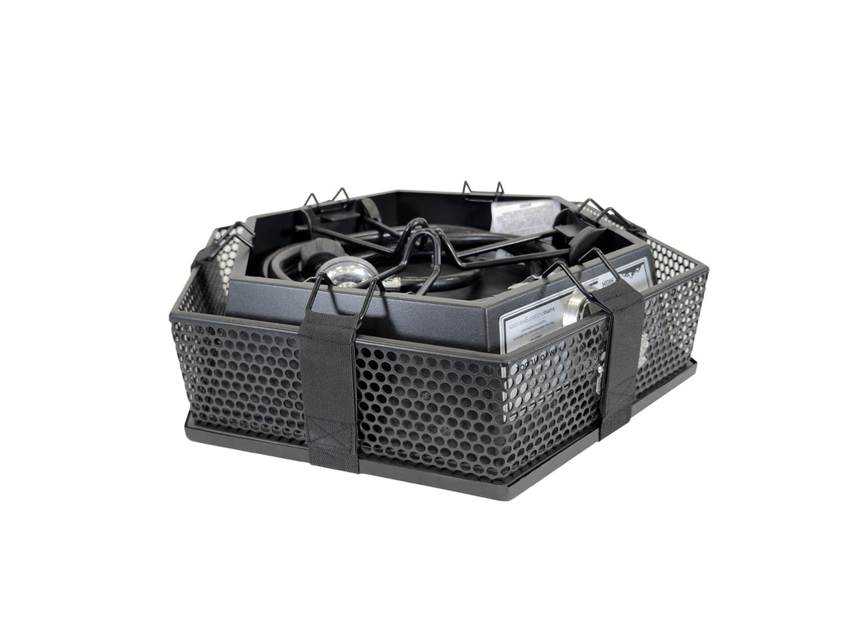 Kuma Outdoor Gear Off Grid Hex Fire Bowl Black Including Carry Bag 504-KM-HCFB-BB