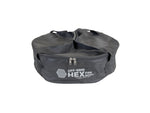 Kuma Outdoor Gear Off Grid Hex Fire Bowl Black Including Carry Bag 504-KM-HCFB-BB