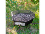 Kuma Outdoor Gear Off Grid Hex Fire Bowl Black Including Carry Bag 504-KM-HCFB-BB