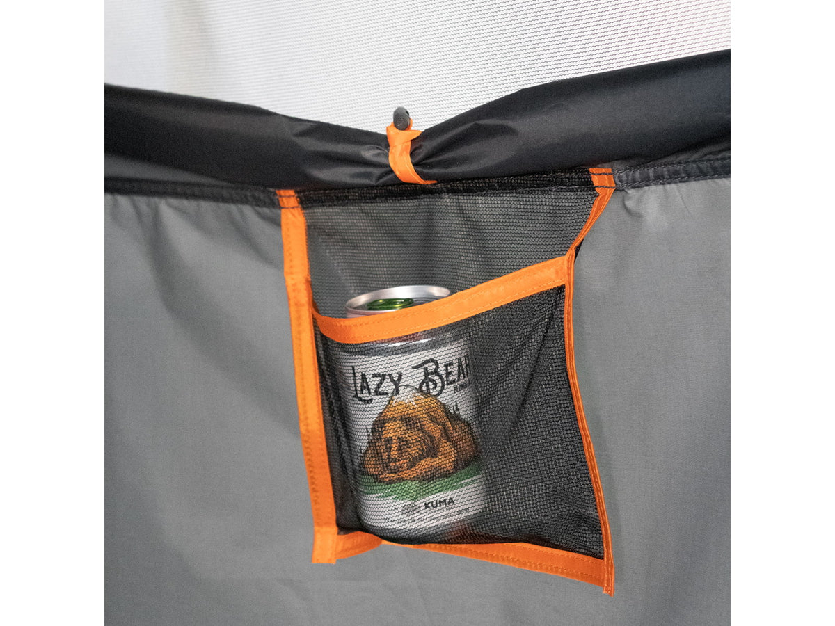 Kuma Outdoor Gear Peaks Privacy Shelter Graphite/Orange 874-KM-PPS-GROR