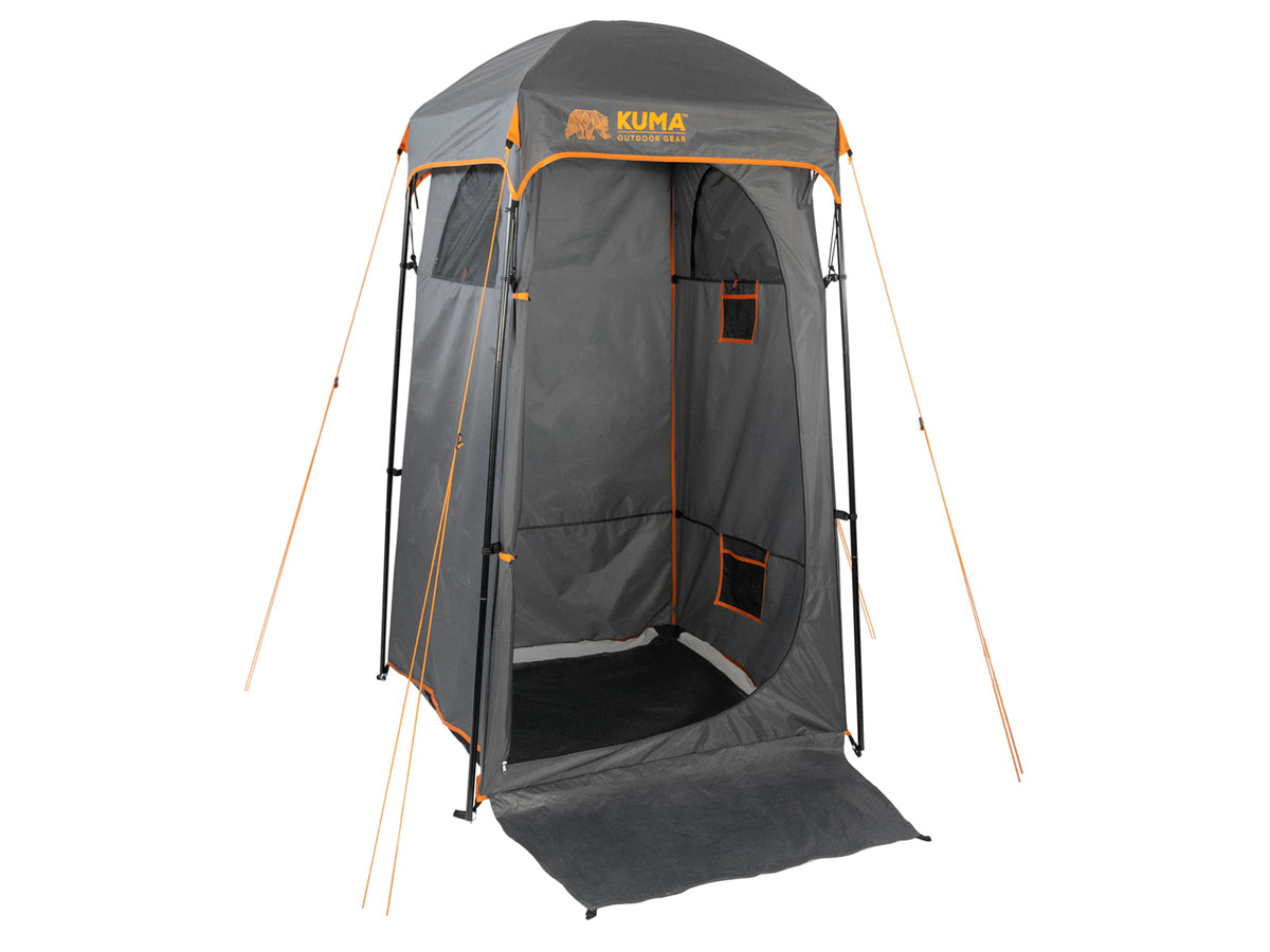Kuma Outdoor Gear Peaks Privacy Shelter Graphite/Orange 874-KM-PPS-GROR