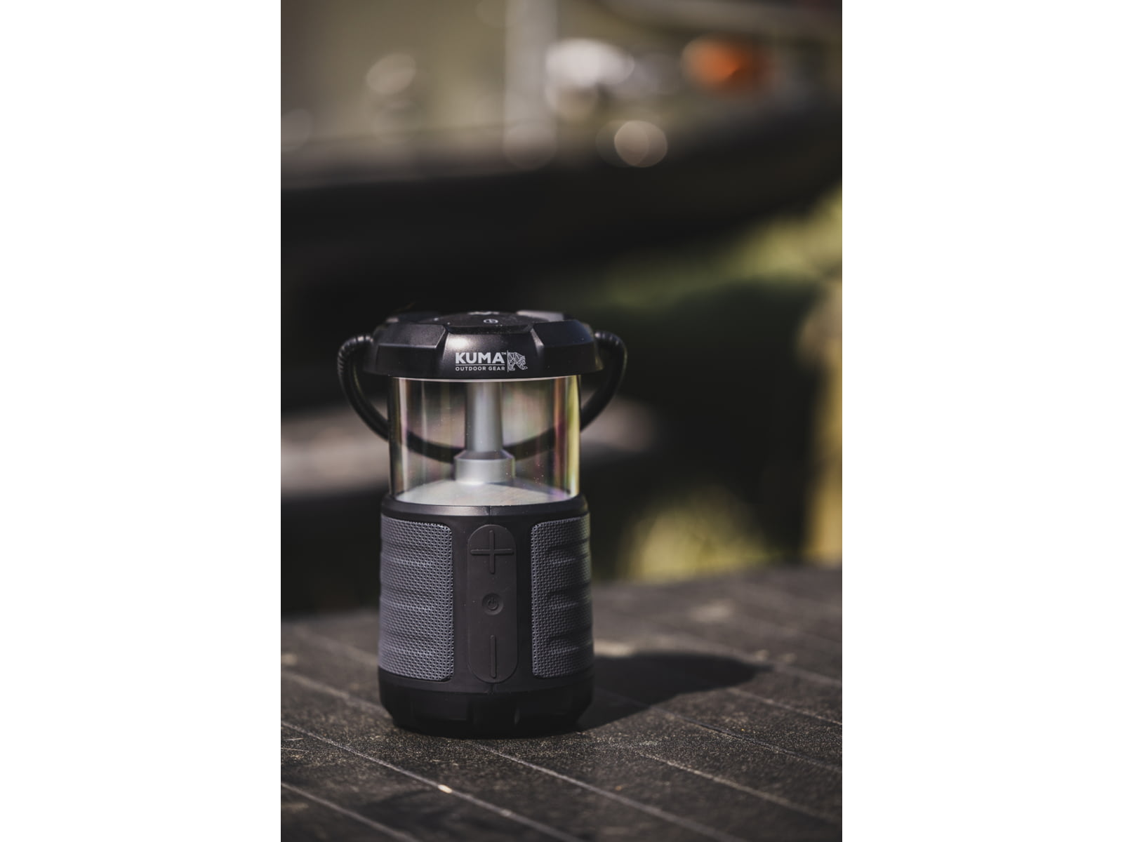 Kuma Outdoor Gear Trailmate Speaker 280 Lumens LED Lantern Black/Graphite
