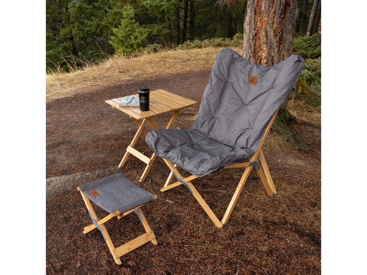Kuma Outdoor Gear Yoho Bamboo Stool Heather Grey