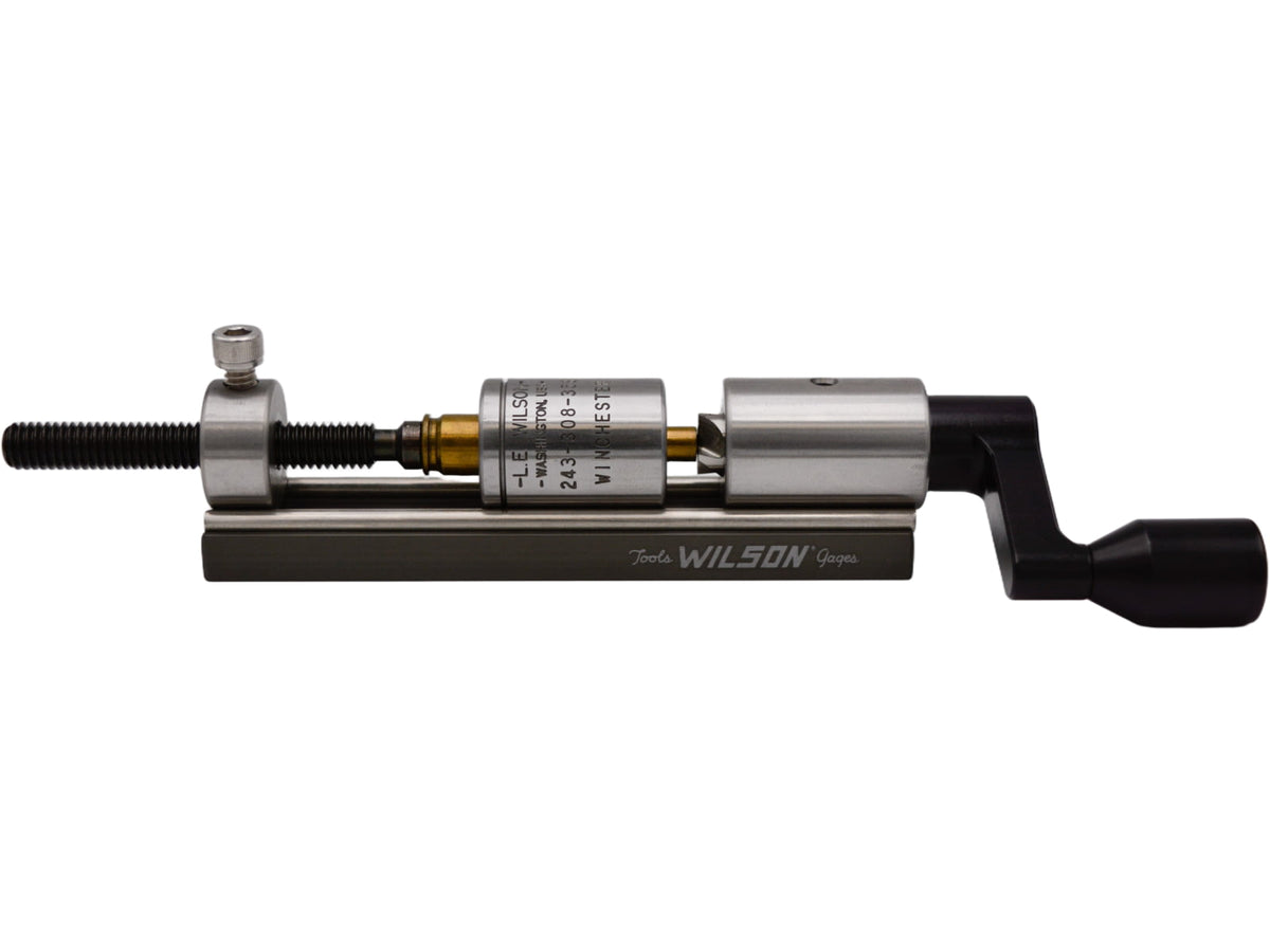 L.E. Wilson CT 17-45 Trimmer w/ STD Stop Silver CTS-STDU