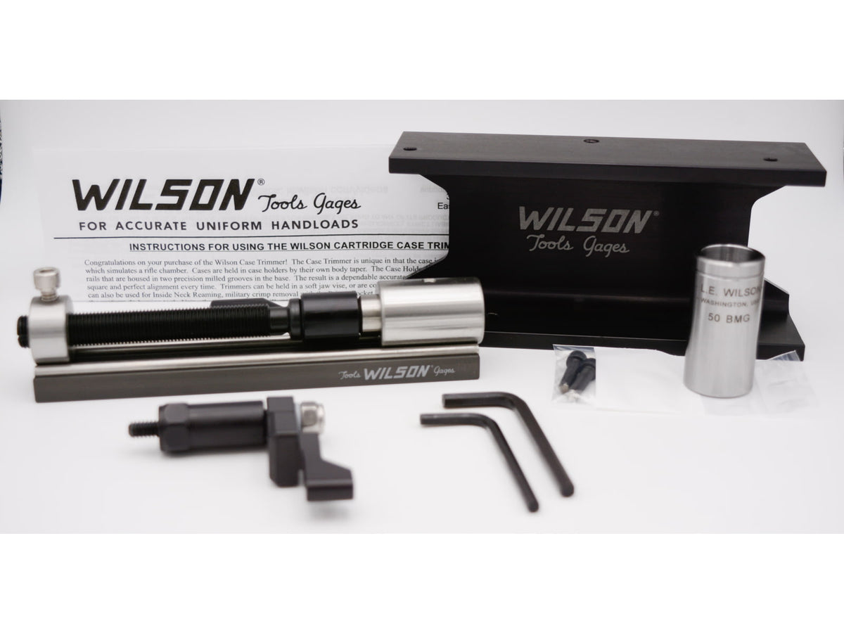 L.E. Wilson CT 50 BMG Kit Trimmer w/ STD Stop Silver
