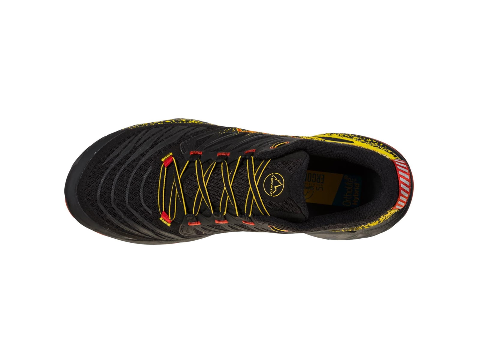 La Sportiva Akasha II Road Running Shoes - Men's Black/Yellow