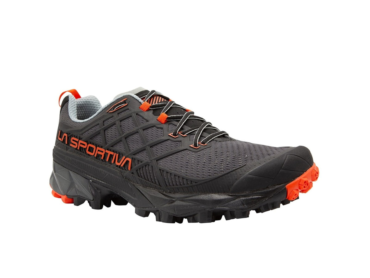 La Sportiva Akyra II Hiking Shoes - Men's Carbon/Cherry Tomato