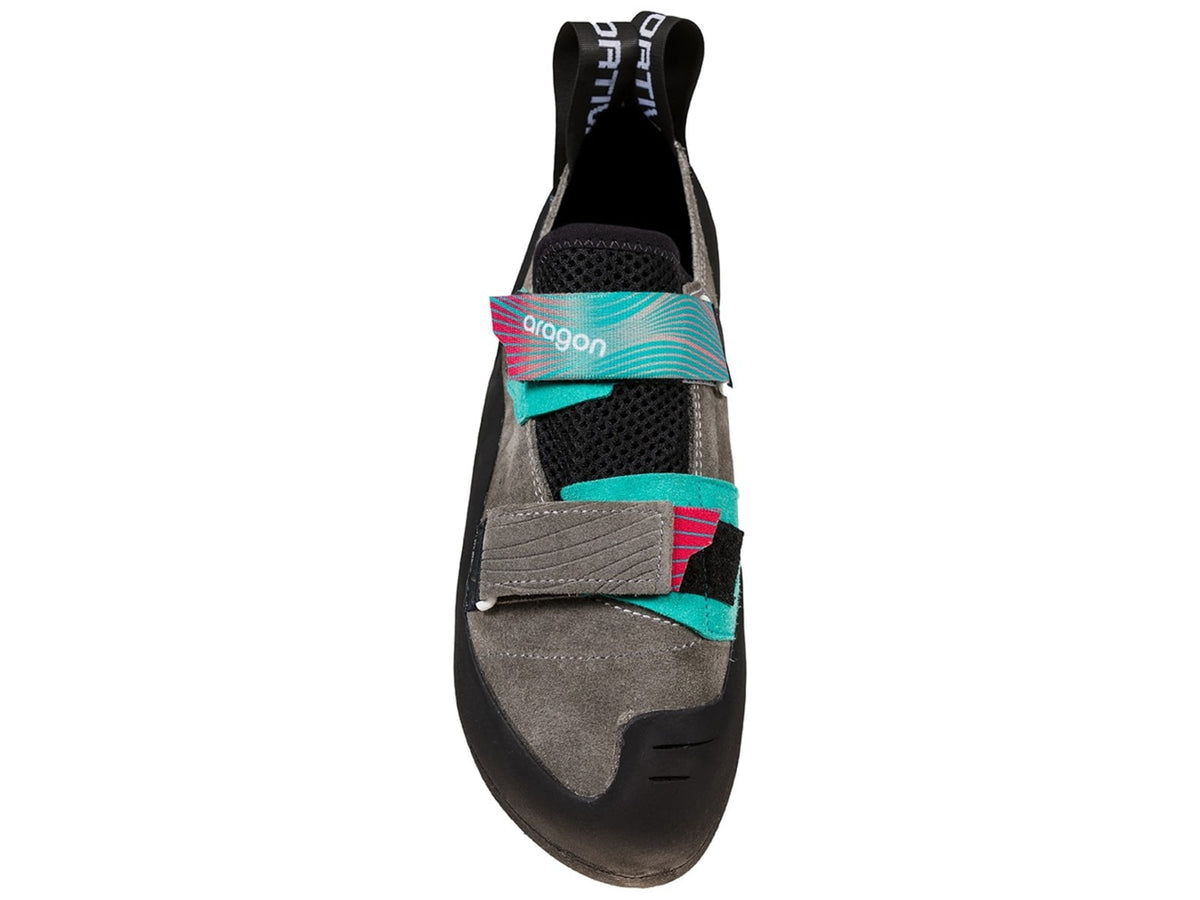 La Sportiva Aragon Climbing Shoes - Women's Clay/Hibiscus