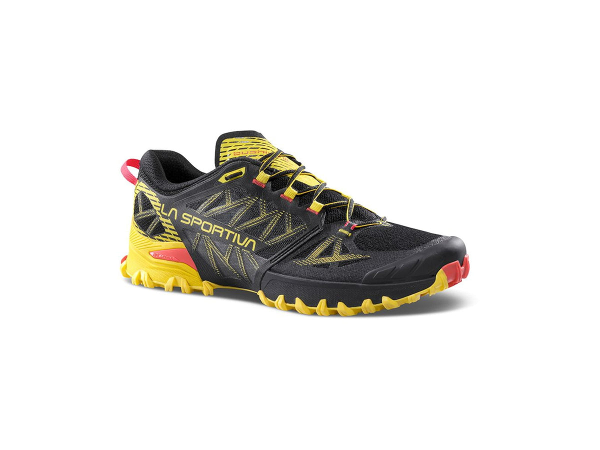La Sportiva Bushido III Road Running Shoes - Men's Black/Yellow