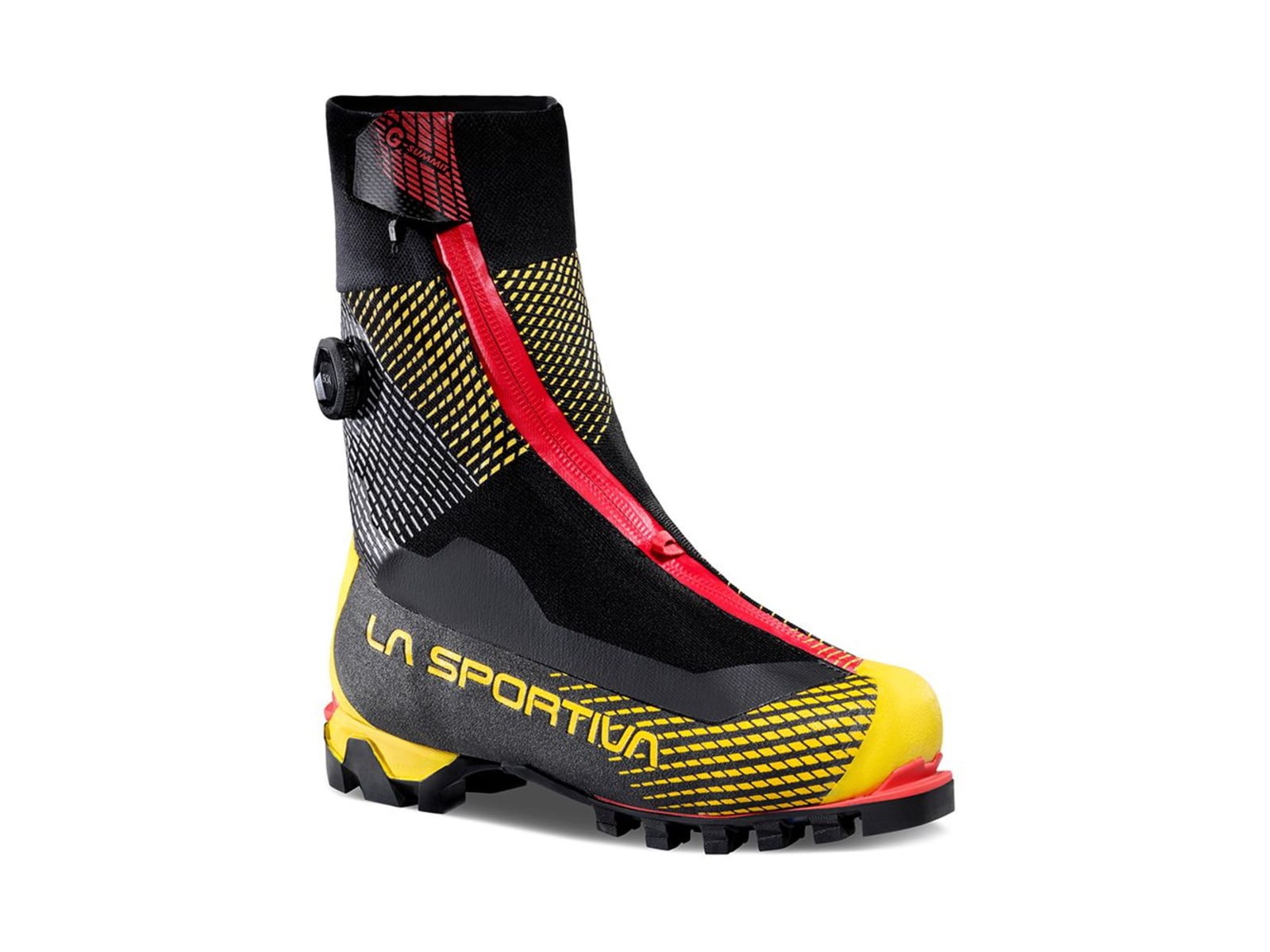 La Sportiva G-Summit Mountaineering Boots - Men's Black/Yellow