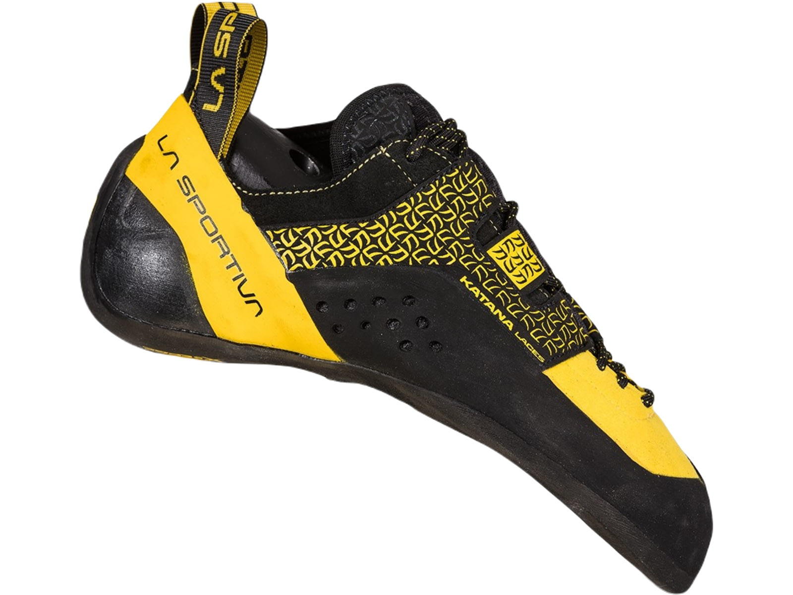 La Sportiva Katana Lace Climbing Shoes - Men's Yellow/Black