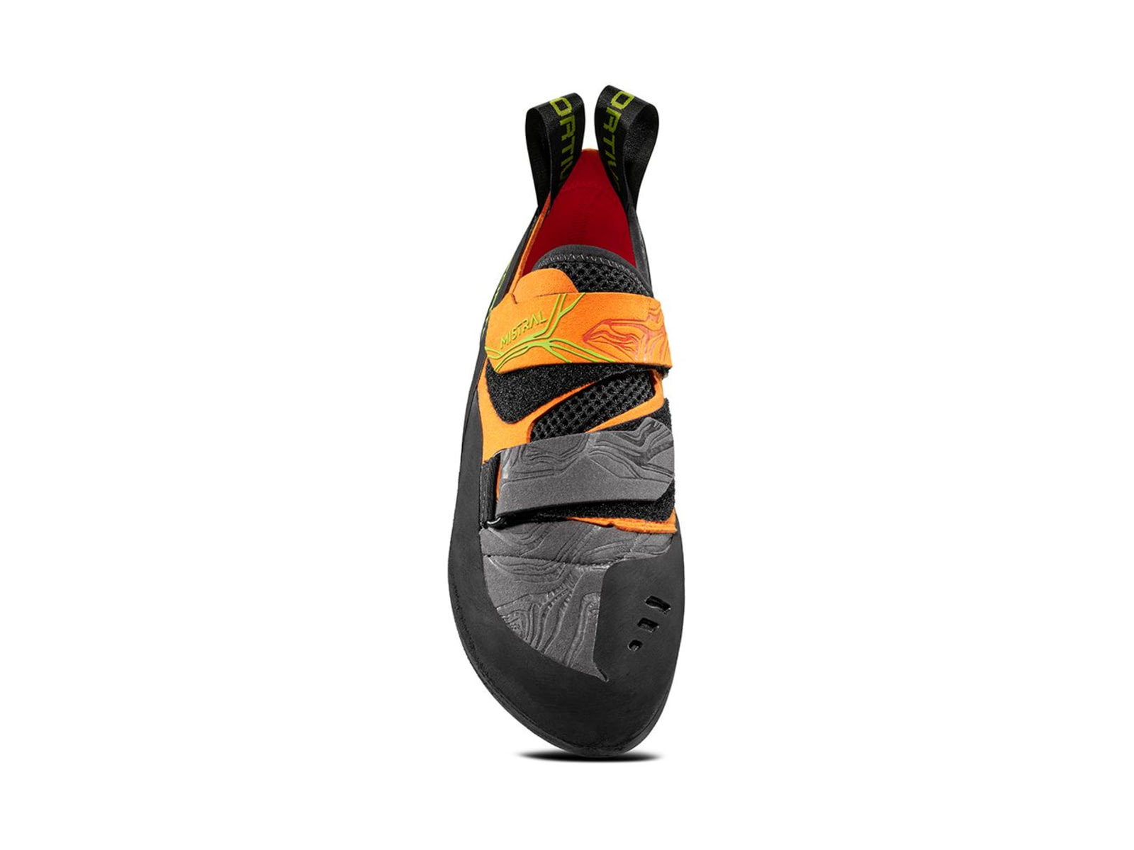 La Sportiva Mistral Climbing Shoes - Men's Hawaiian Sun/Lime Punch