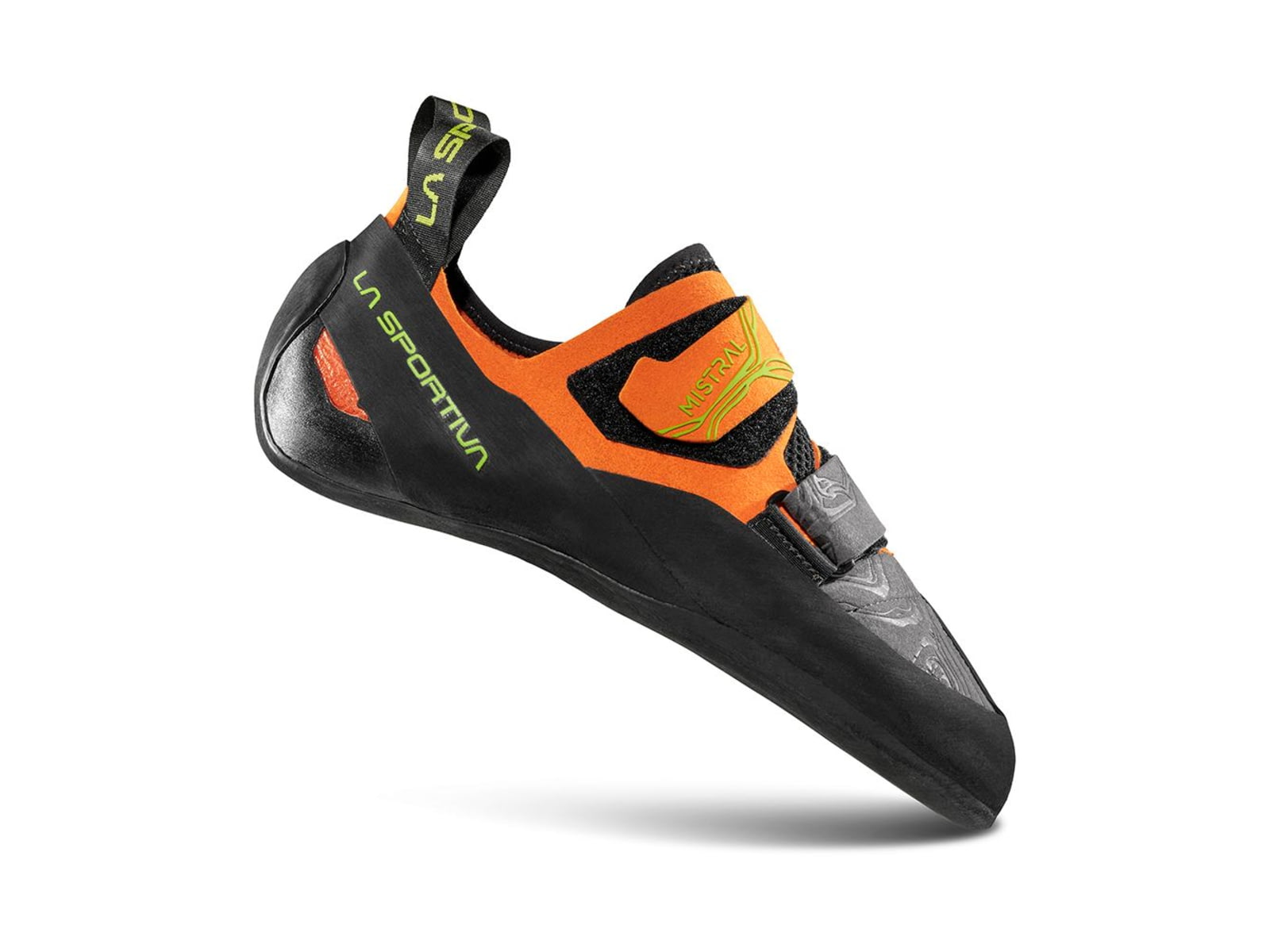 La Sportiva Mistral Climbing Shoes - Men's Hawaiian Sun/Lime Punch
