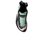 La Sportiva Miura Climbing Shoes - Women's White/Jade Green