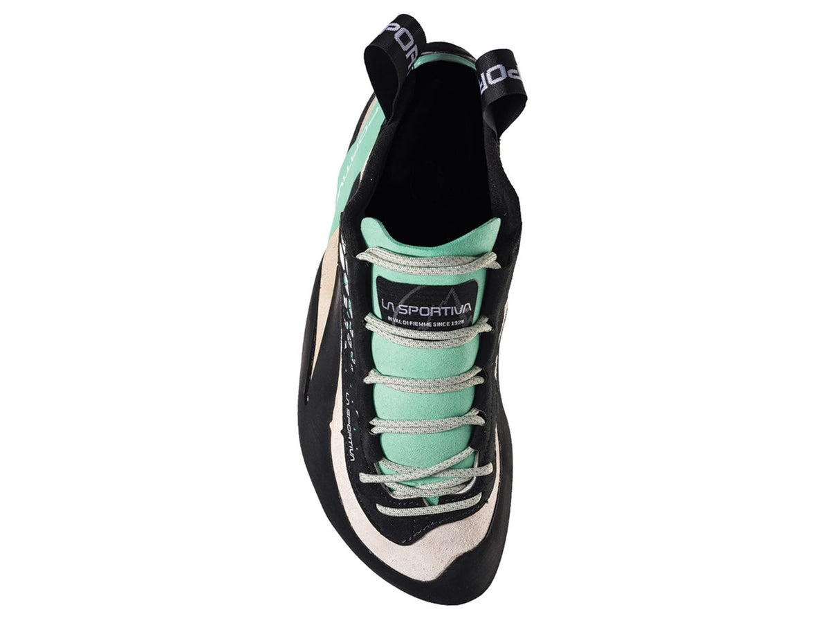 La Sportiva Miura Climbing Shoes - Women's White/Jade Green