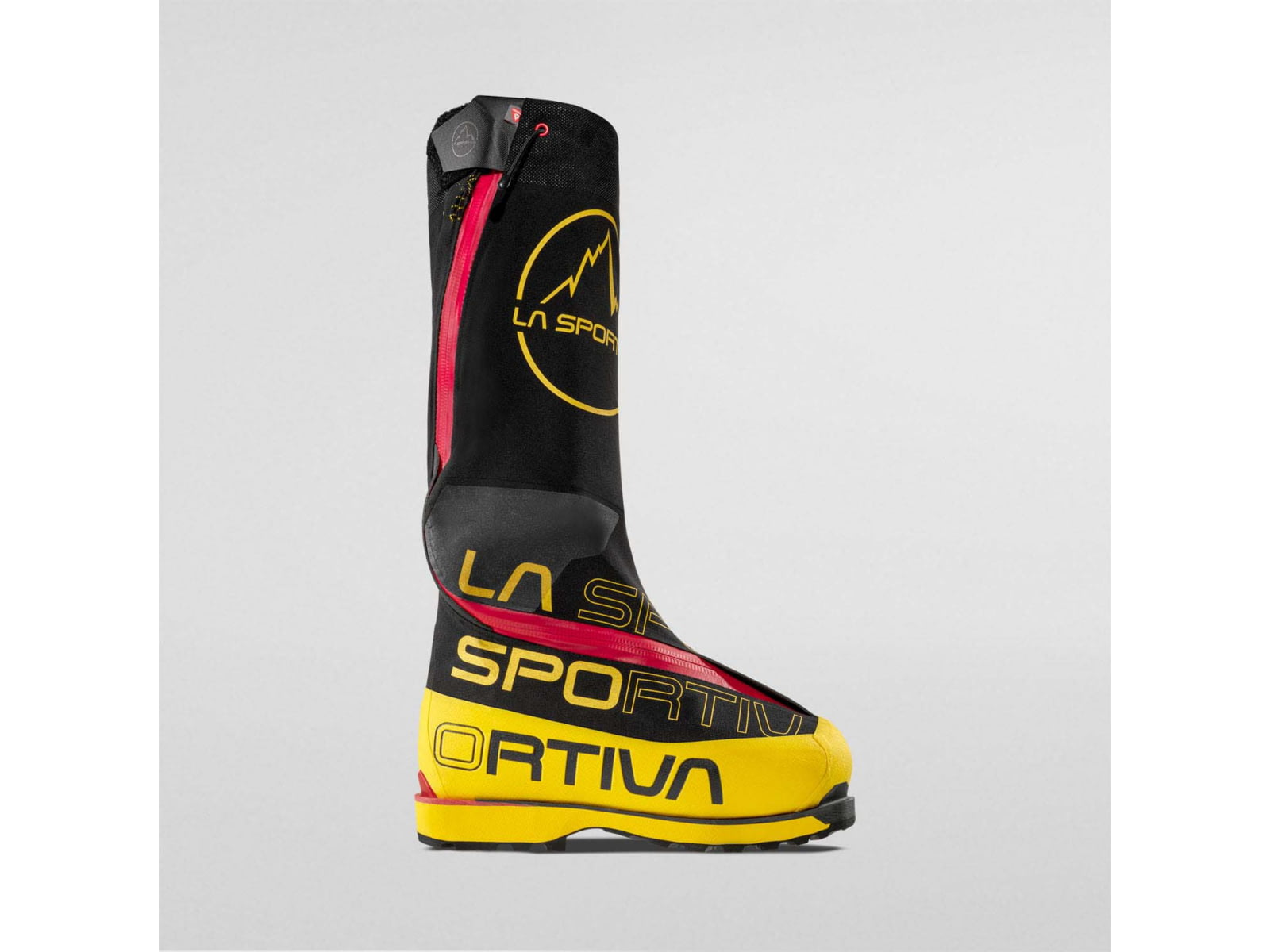 USED La Sportiva Olympus Cube S Mountaineering Shoes - Men's Yellow/Black