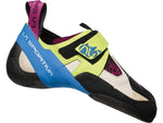La Sportiva Skwama Climbing Shoes - Women's Apple Green/Cobalt Blue