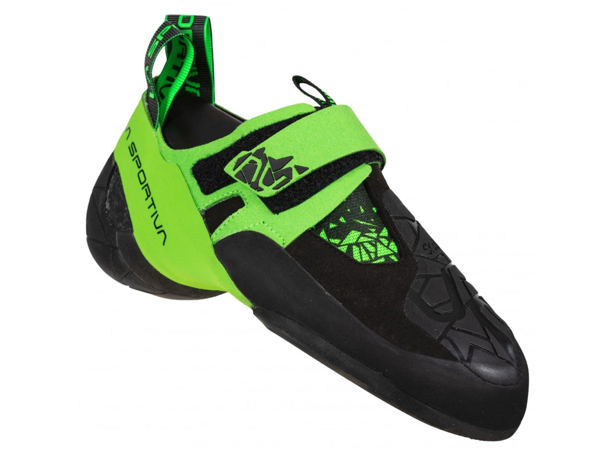 La Sportiva Skwama Vegan Climbing Shoes - Men's Black/Flash Green