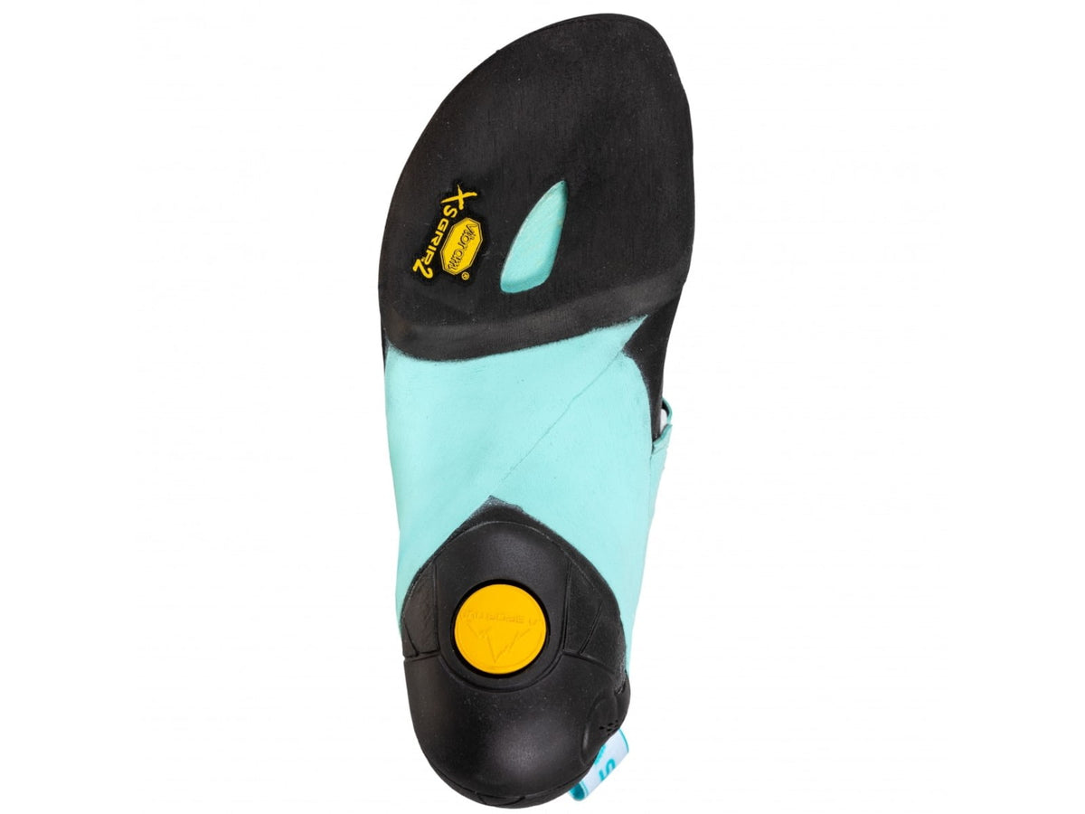 La Sportiva Skwama Vegan Climbing Shoes - Women's Carbon/Turquoise