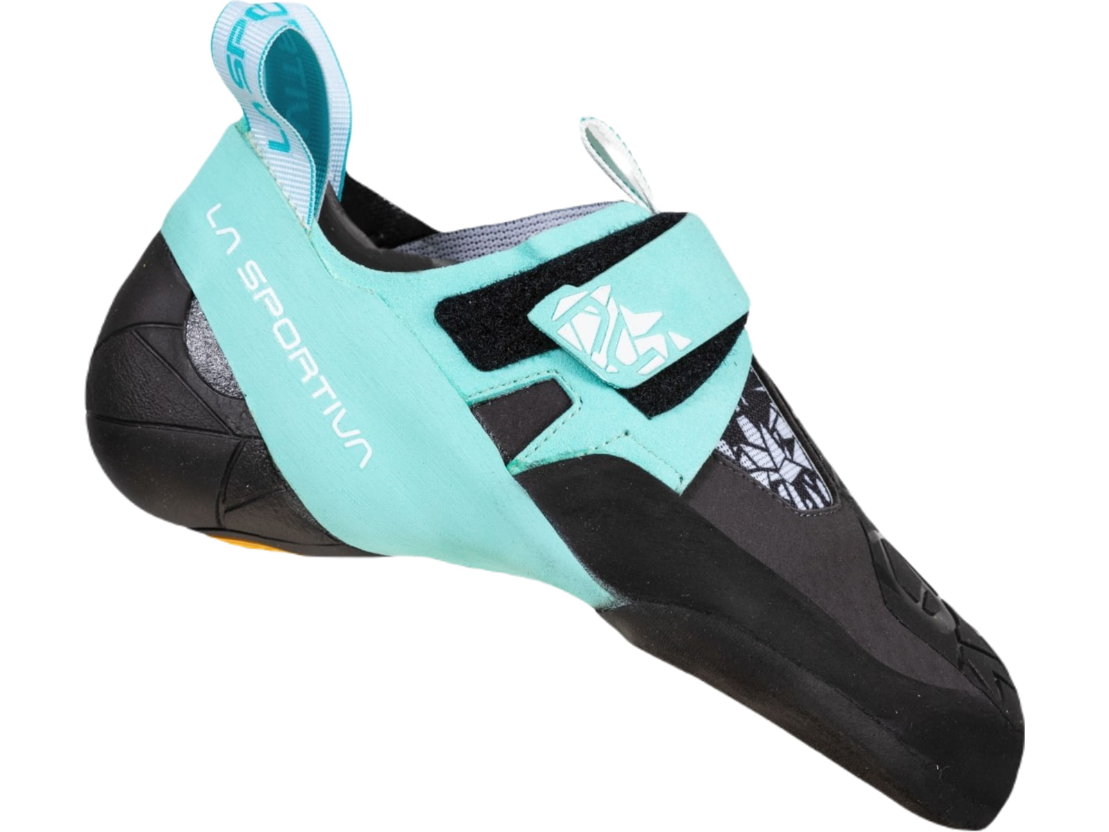 La Sportiva Skwama Vegan Climbing Shoes - Women's Carbon/Turquoise