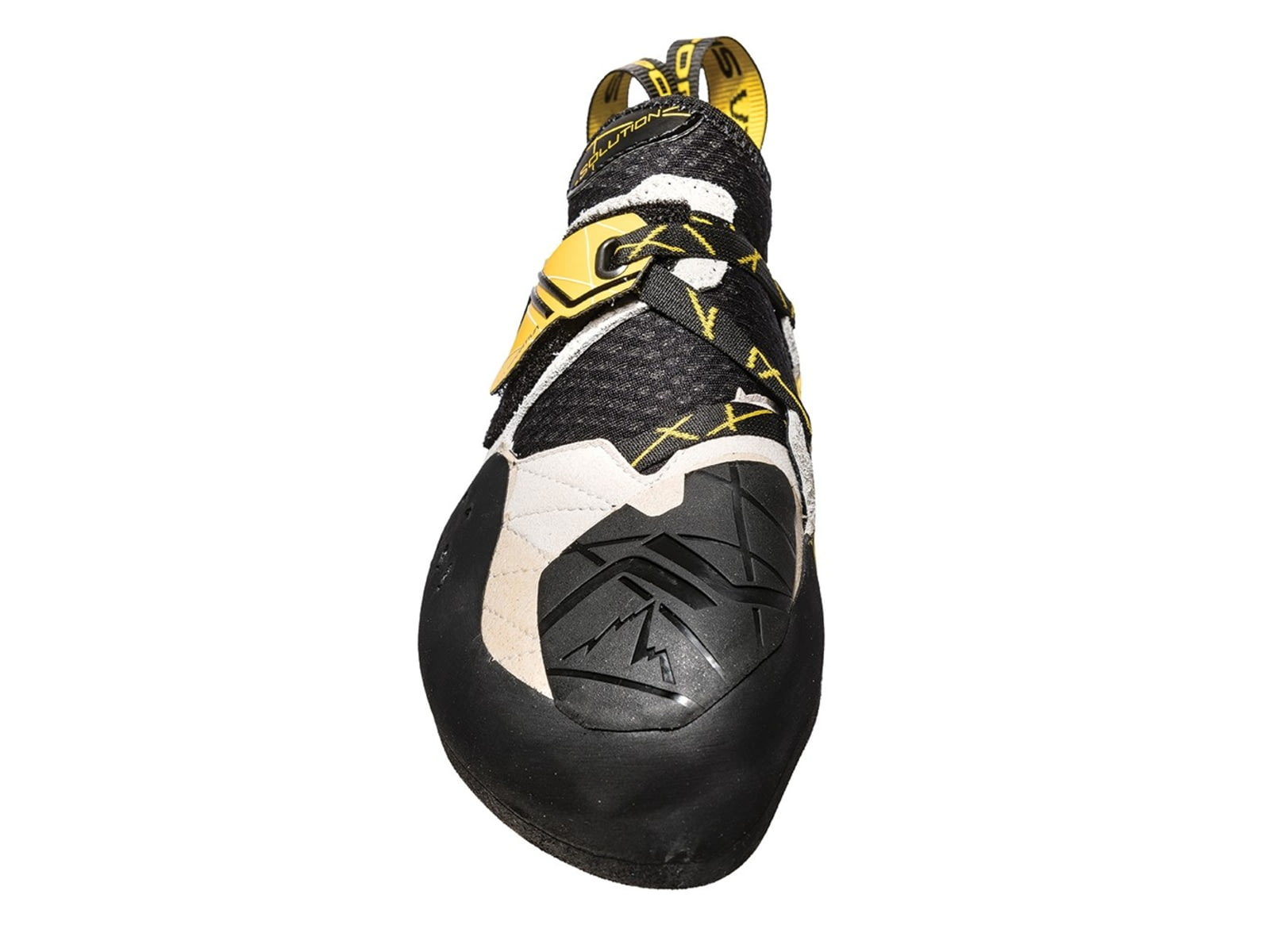 La Sportiva Solution Climbing Shoes - Men's White/Yellow