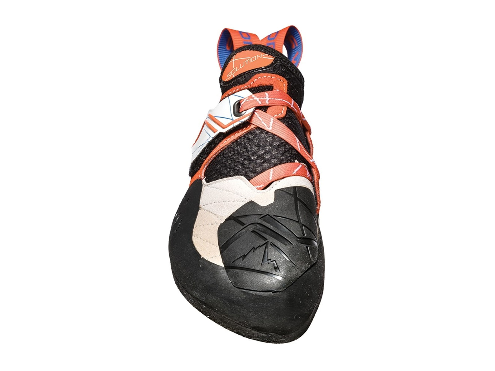 La Sportiva Solution Climbing Shoes - Women's White/Lily Orange