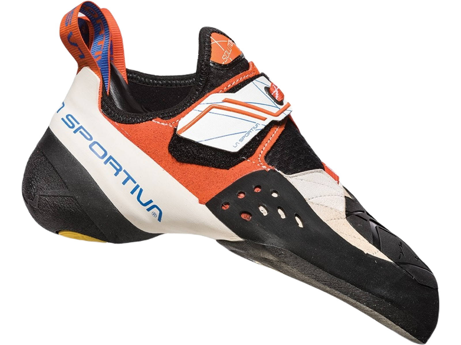 La Sportiva Solution Climbing Shoes - Women's White/Lily Orange