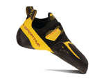 La Sportiva Solution Comp Climbing Shoes - Men's Black/Yellow