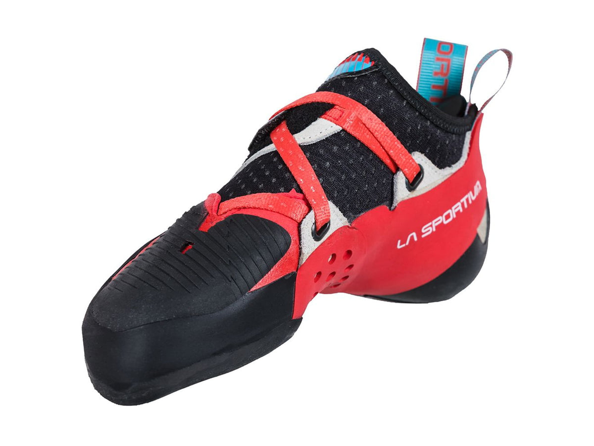 La Sportiva Solution Comp Climbing Shoes - Women's Hibiscus/Malibu Blue