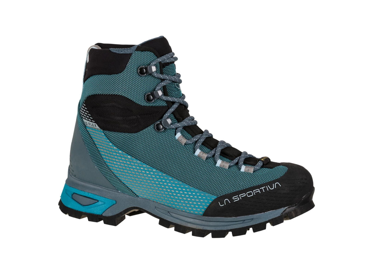 USED La Sportiva Trango TRK GTX Hiking Shoes - Women's Topaz/Celestial Blue
