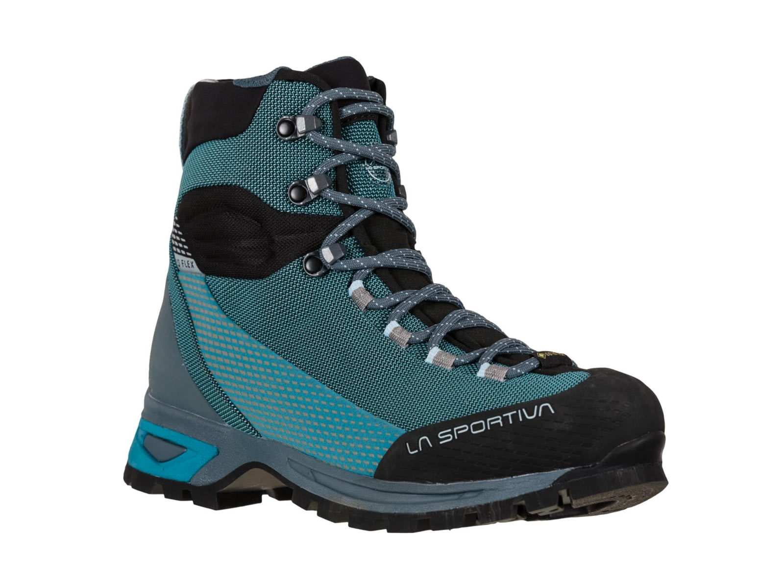 USED La Sportiva Trango TRK GTX Hiking Shoes - Women's Topaz/Celestial Blue