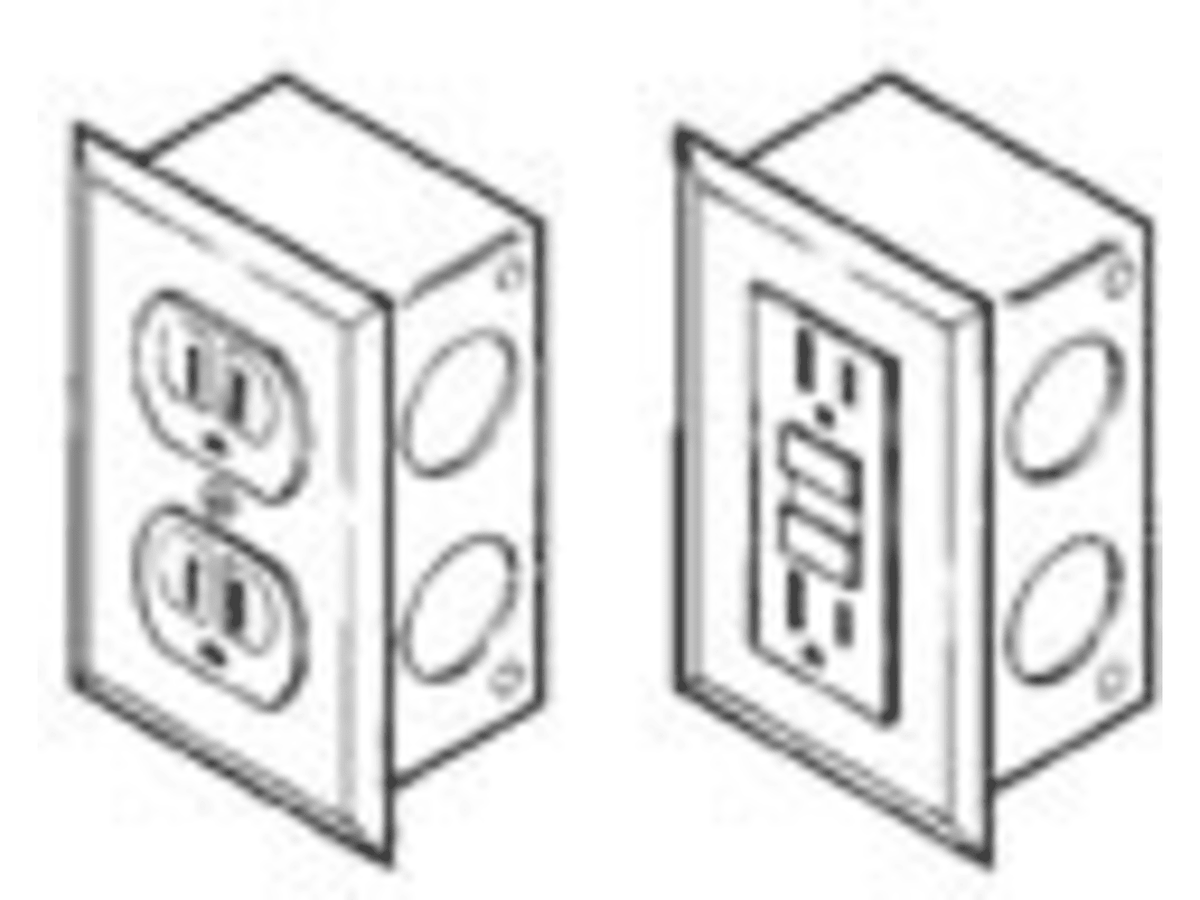 Labconco Electrical Receptacle Kits for Basic Laboratory Hoods Labconco 4844401 Gfi Receptacle