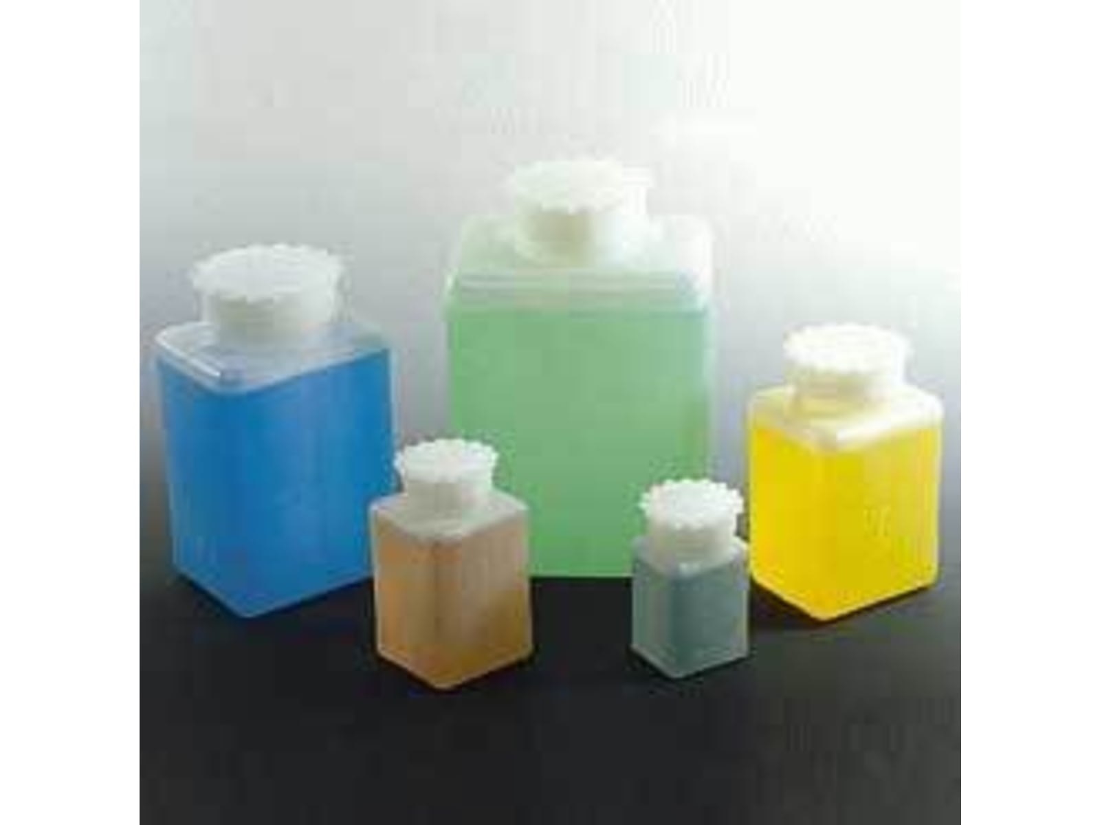 VWR Square Bottles High-Density Polyethylene Wide Mouth K614-VWR