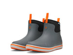 LaCrosse Footwear Alpha Deck Boots 6in - Men's 9.5 US Wide Width Gray/Orange