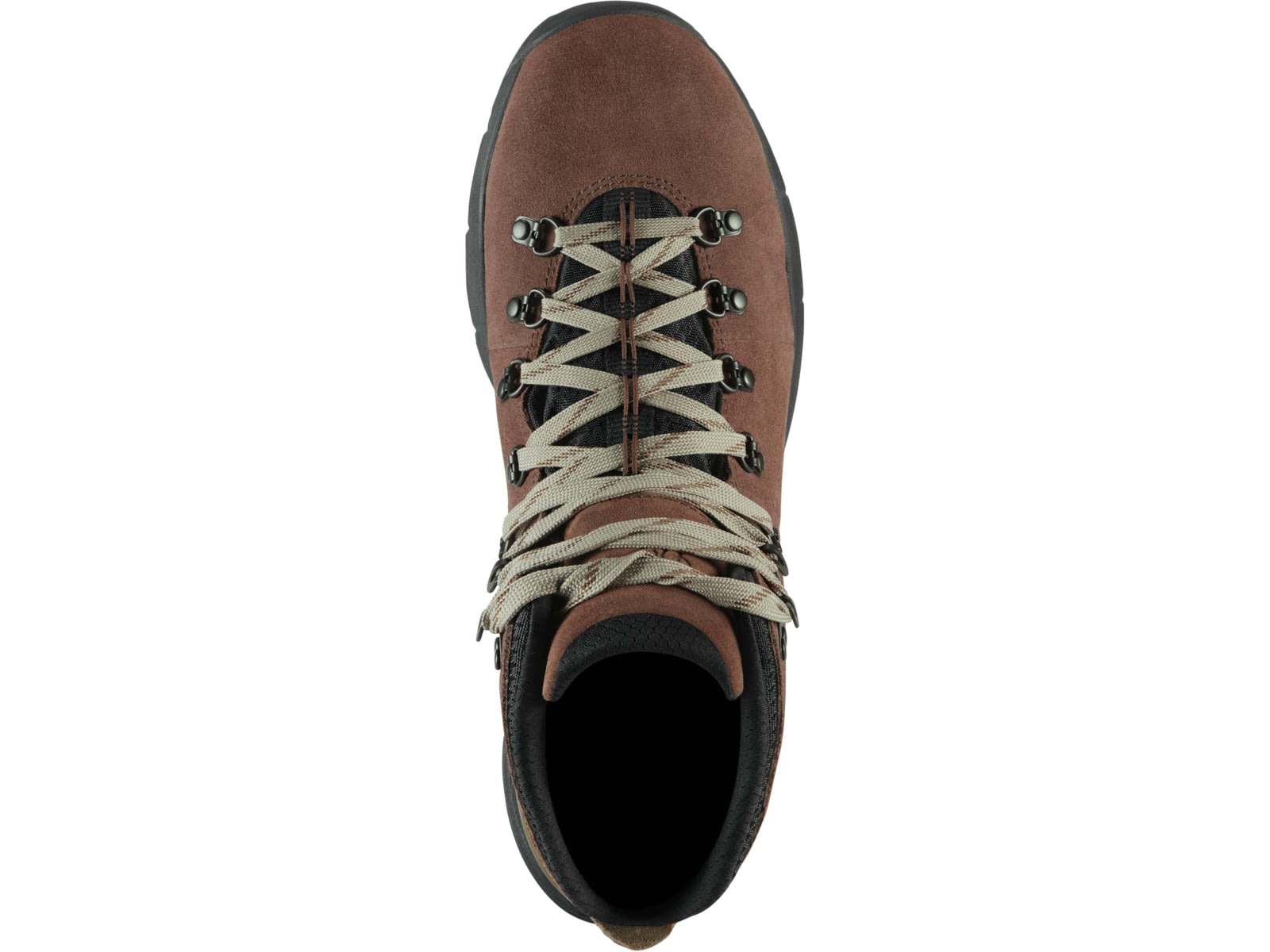 Danner Mountain 600 4.5in Suede Hiking Boots - Men's Wide Black/Khaki 8