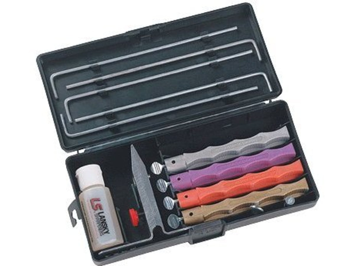 Lansky Sharpeners Lansky Sharpening Kit w/Four Diamond Hones LKDMD
