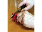 Lansky Sharpeners Quick Fix Knife Sharpener 2.38in Overall Burgundy ABS Handle w/Logo LS09889