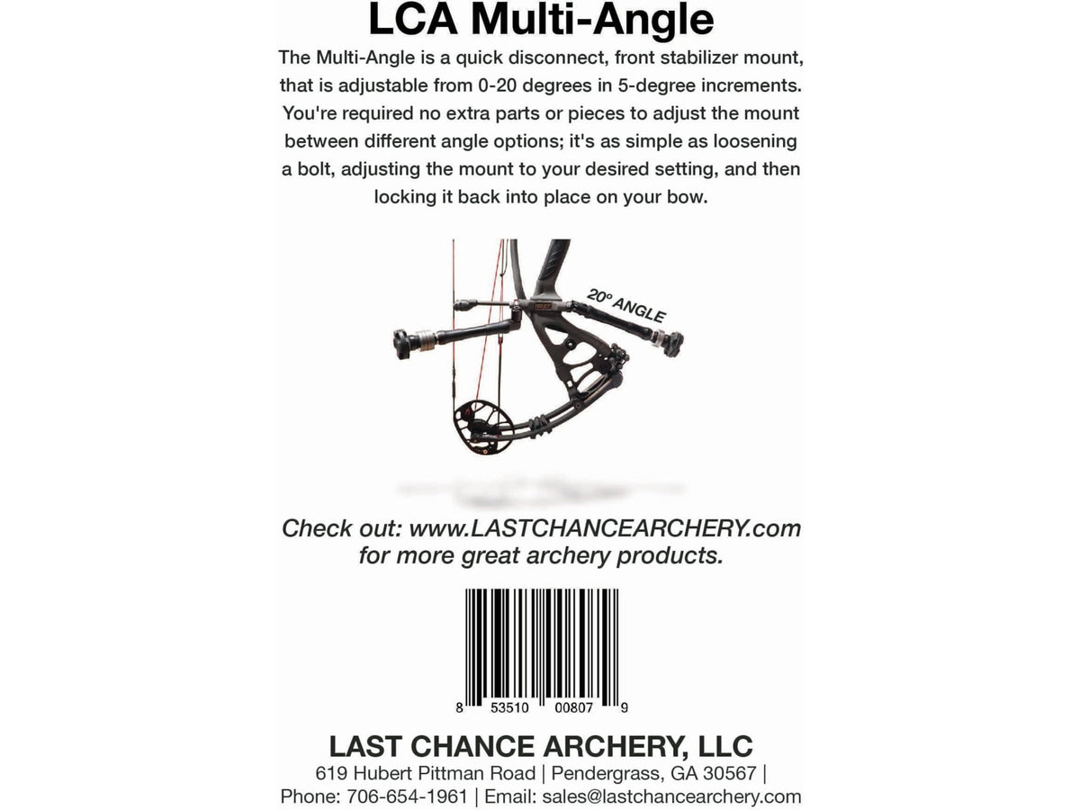 Last Chance Multi-Angle QD Black MAL1001