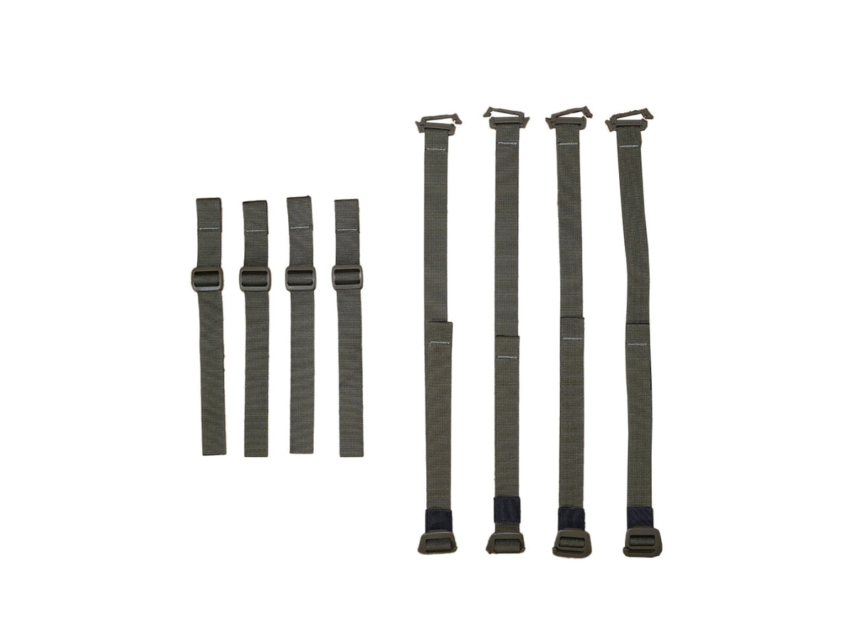 Latitude Outdoors Compression Strap Kit Green One Size AX-CSTRAPS