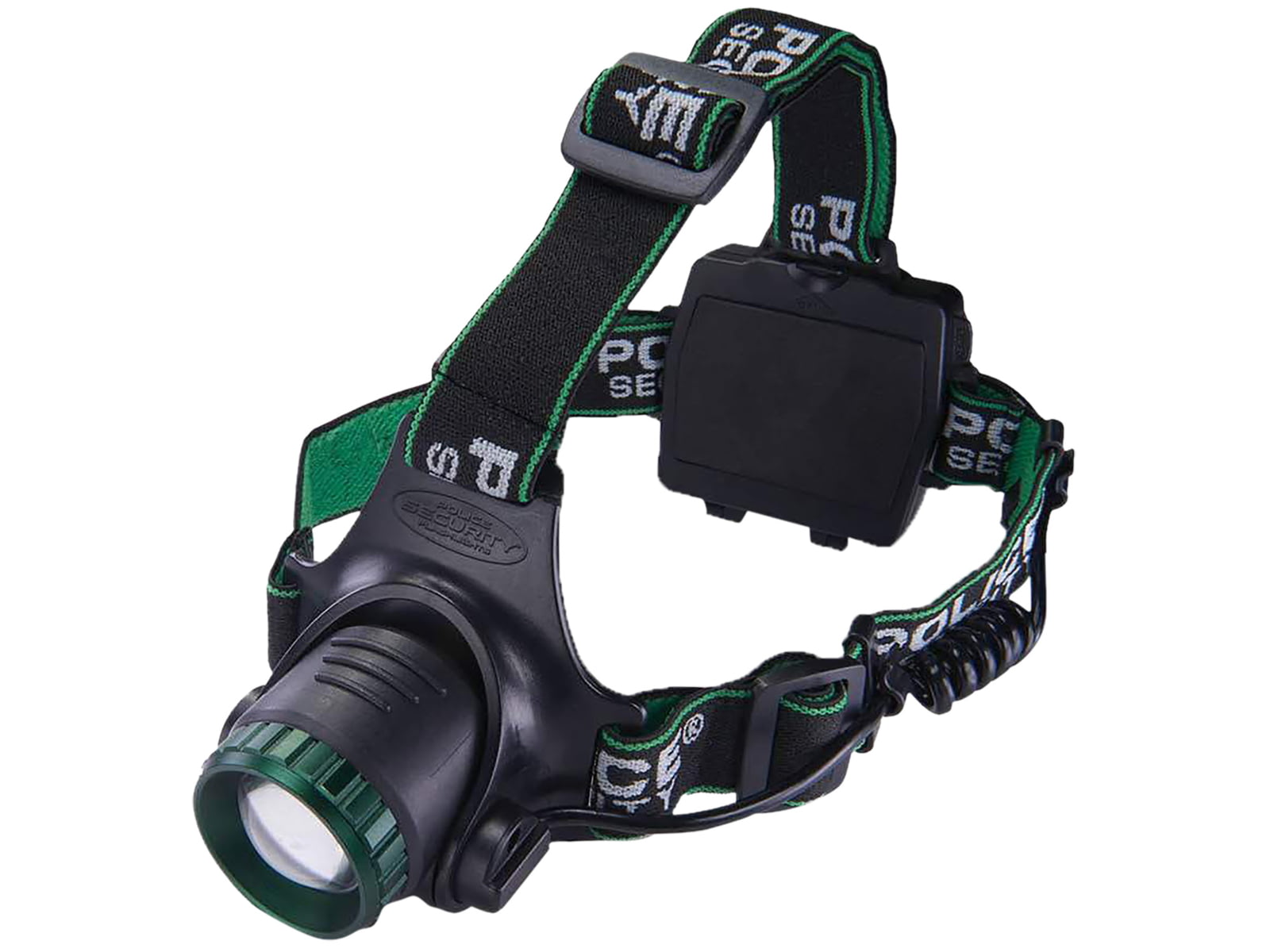 Police Security Flashlights Blackout-R Lithium Polymer 1000 Lumens LED Flashlight Black 98730