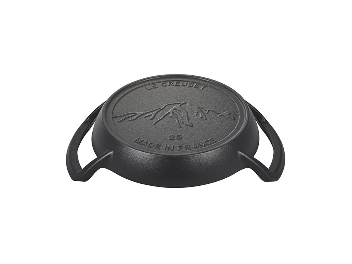 Le Creuset Alpine Outdoor Collection Skillet Matt Black