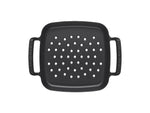 Le Creuset Alpine Outdoor Collection Square Grill Basket Matt Black