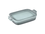 Le Creuset Rectangular Dish w/ Platter Lid Sea Salt 14 3/4x9x2 1/2in