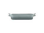 Le Creuset Rectangular Dish w/ Platter Lid Sea Salt 14 3/4x9x2 1/2in