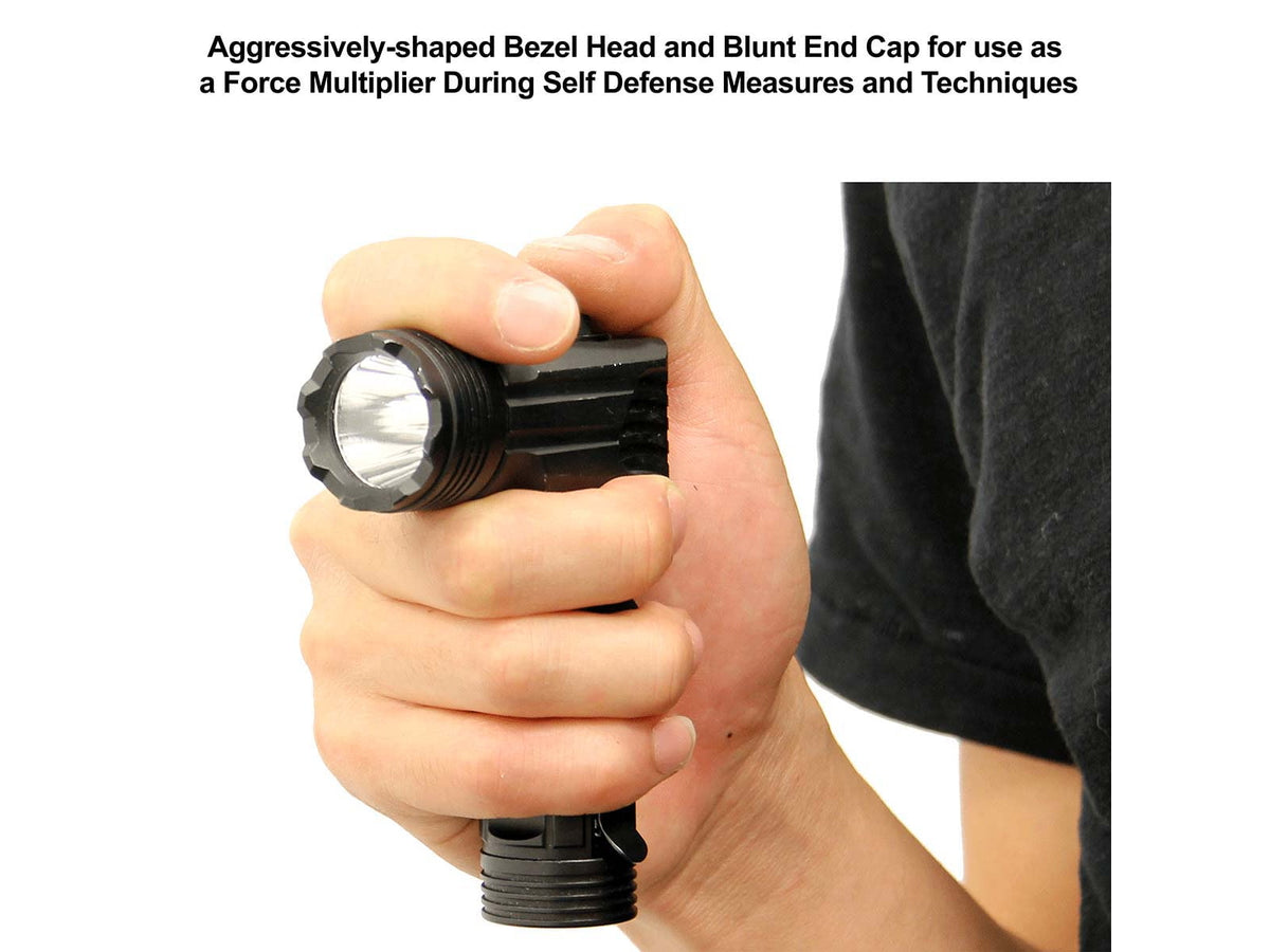 UTG Pro Everyday Defense 400 Lumen LED Flashlight CR123A Black LT-EL223HL-A