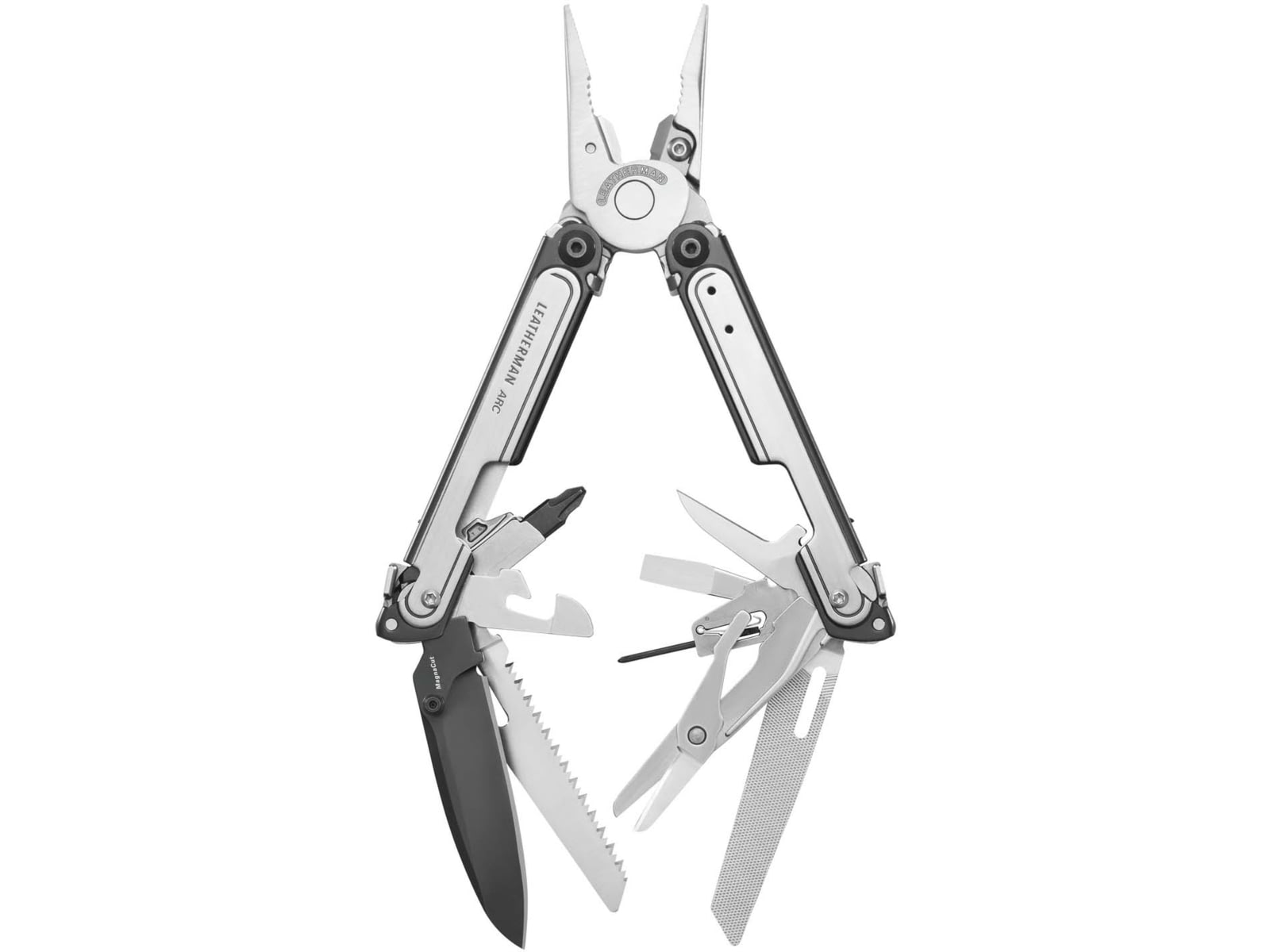Leatherman ARC Multi-Tool 2.76in MagnaCut Stainless Steel Blade Talos 420 Stainless Steel Handle 833328