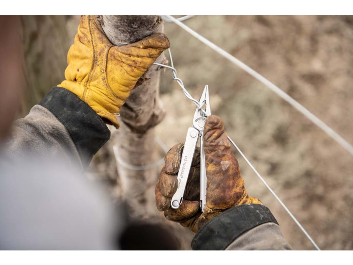Leatherman Bond Multi-Tool 2.8in 420HC Stainless Steel Blade Stainless Steel Handle 832934