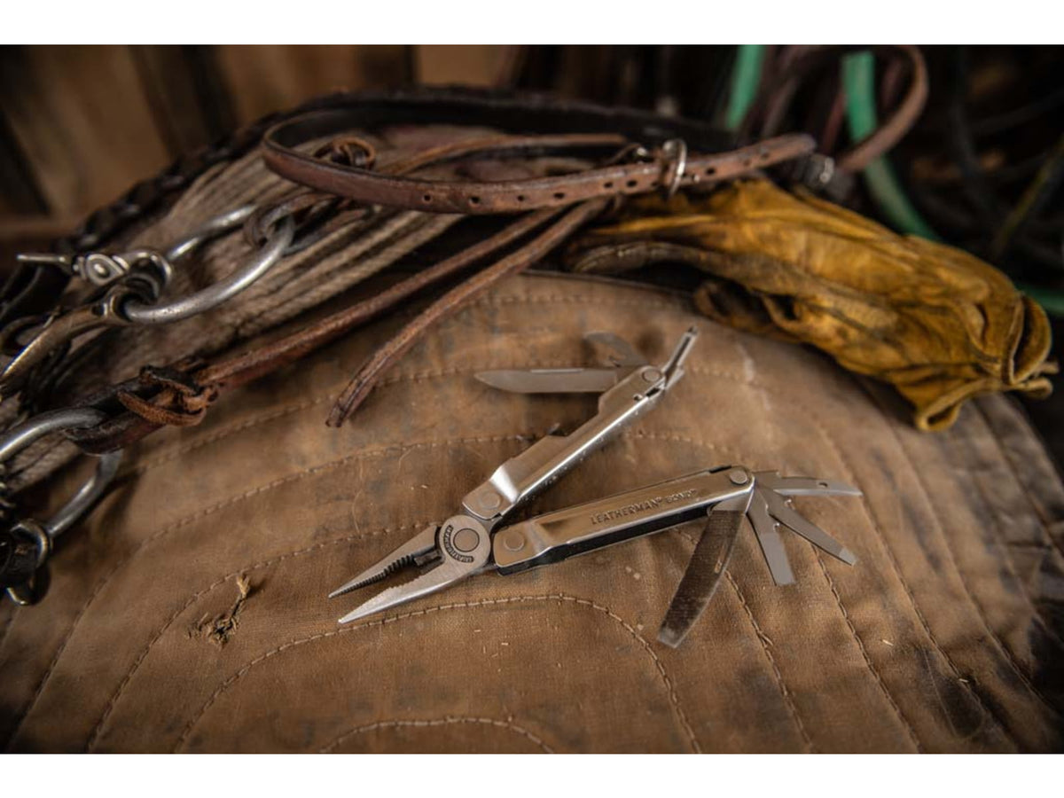 Leatherman Bond Multi-Tool 2.8in 420HC Stainless Steel Blade Stainless Steel Handle 832934
